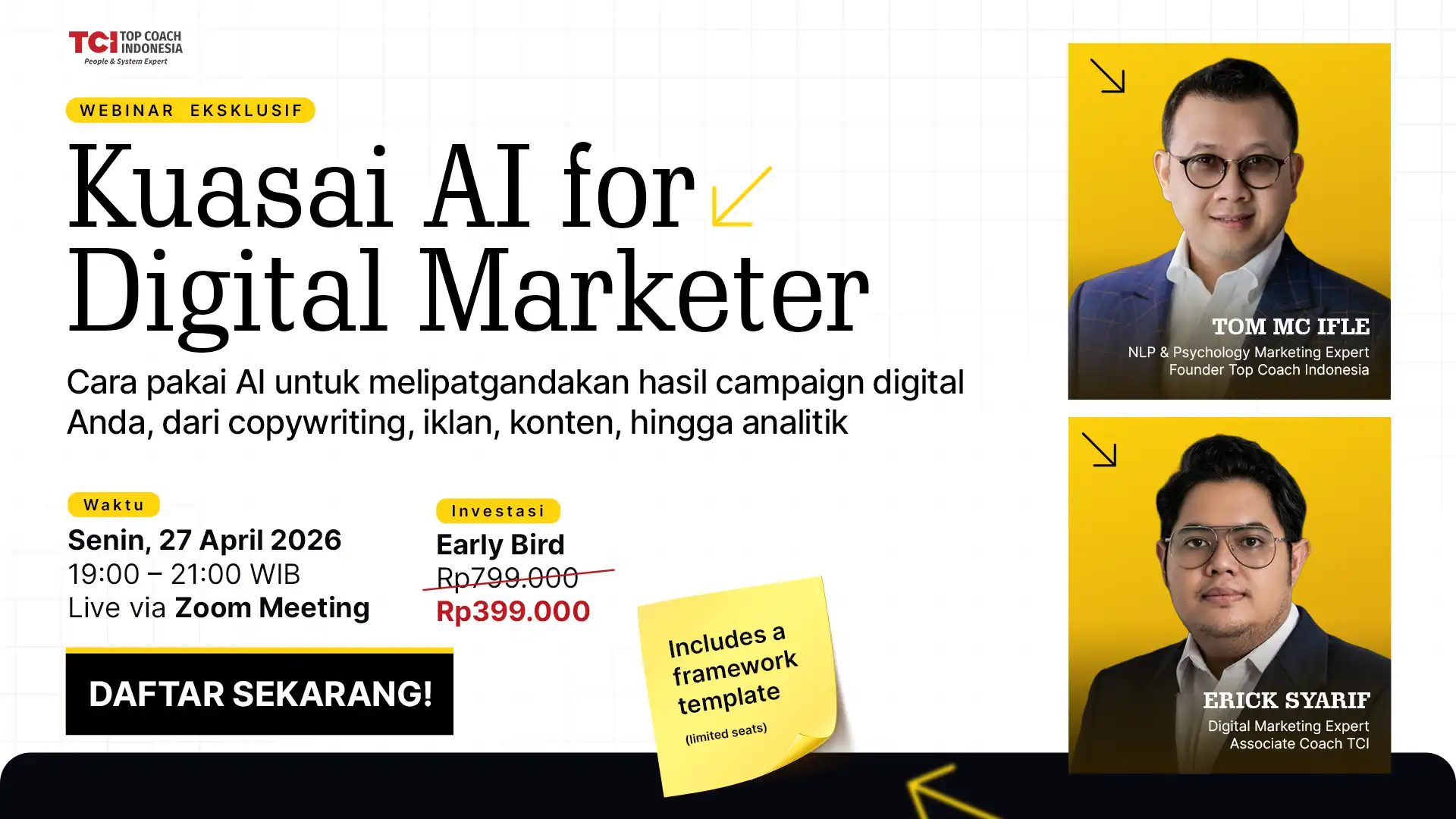 Banner Blast – Kuasai AI for Digital Marketer Banner Blast - Kuasai AI for Digital Marketer